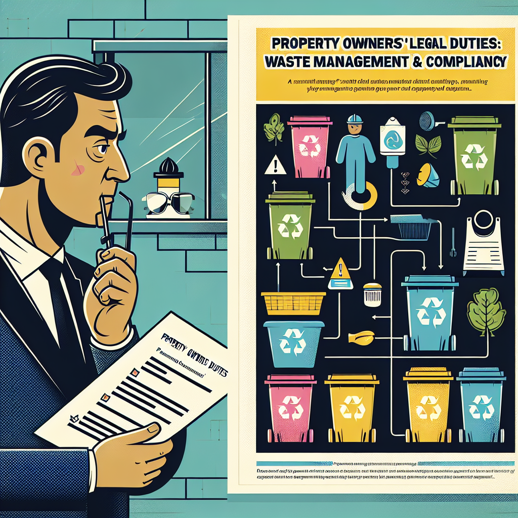 Legal Responsibilities of Property Owners for Waste Management