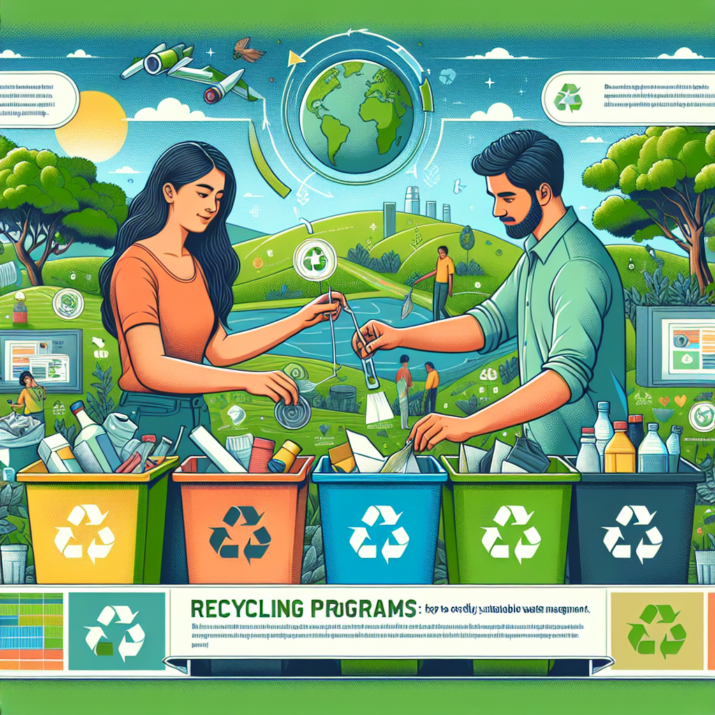 Recycling Programs: Key to Eco-Friendly, Sustainable Waste Management
