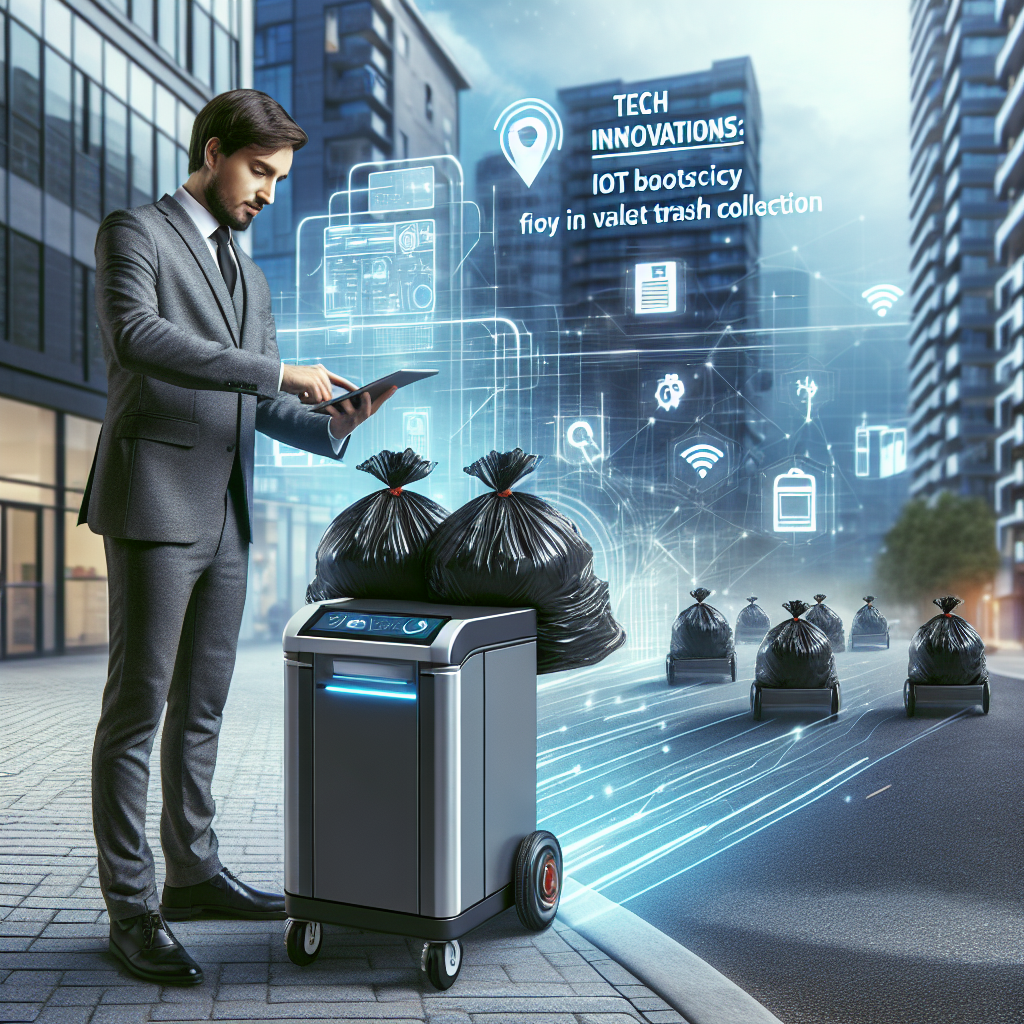Tech Innovations: IoT Boosts Efficiency in Valet Trash Collection