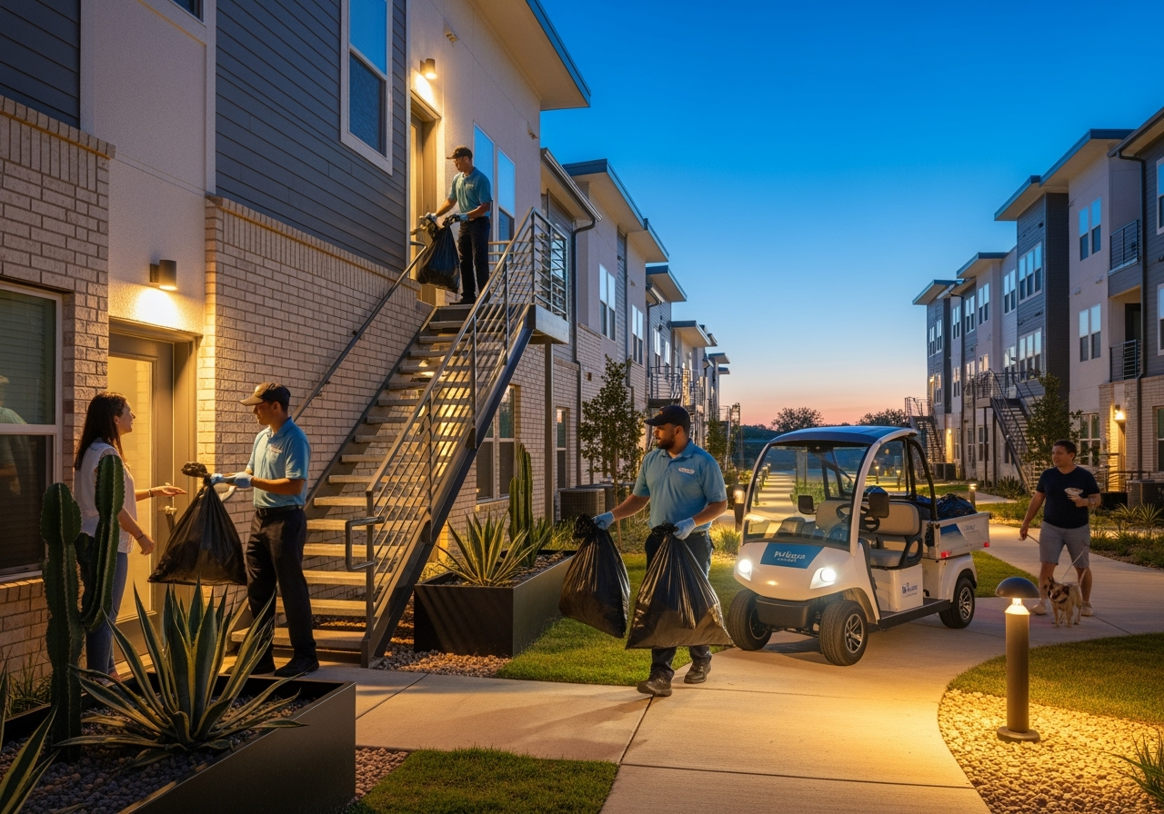 Valet Trash Services in Texas