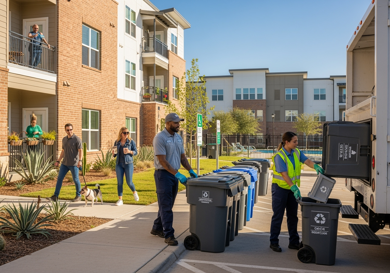apartment trash services Texas