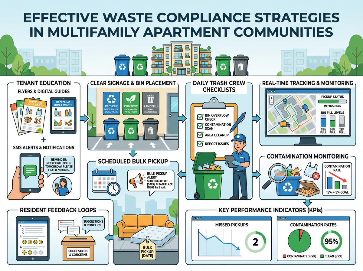 Operational Playbook for Enhancing Resident Experience and Waste Compliance in Multifamily Apartment Communities 3 Waste compliance operations in multifamily apartment communities